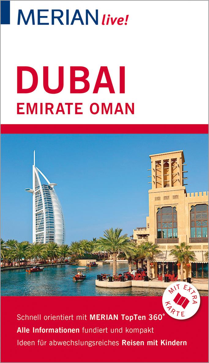 Vorderes Coverbild MERIAN live! Reiseführer Dubai, Emirate, Oman