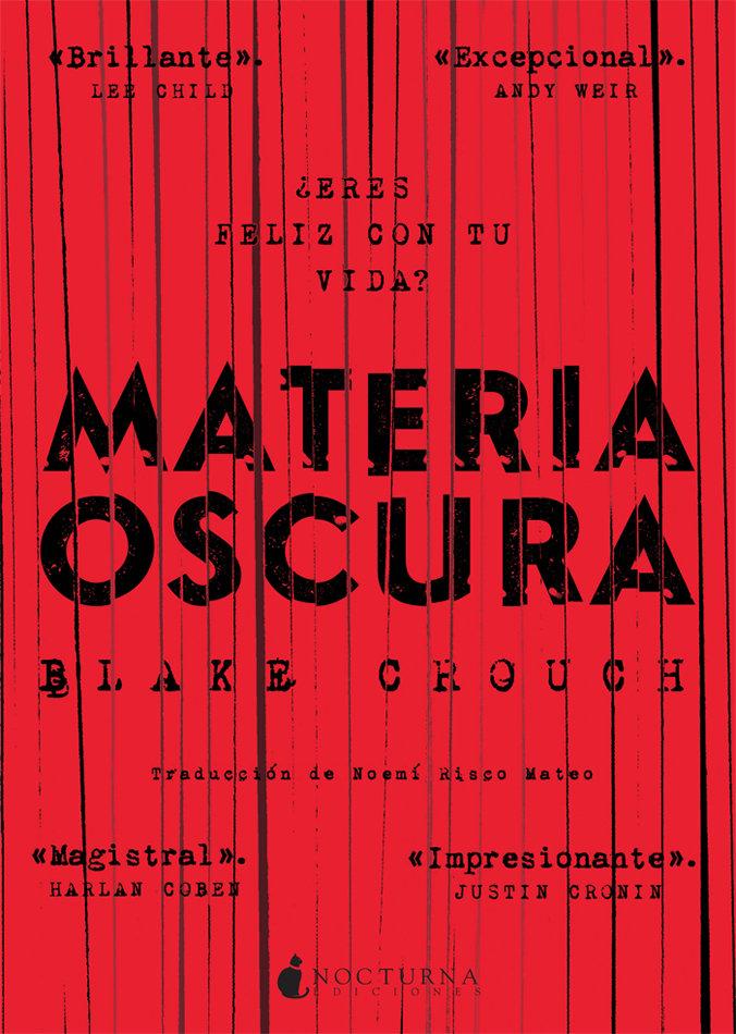 Vorderes Coverbild Materia oscura