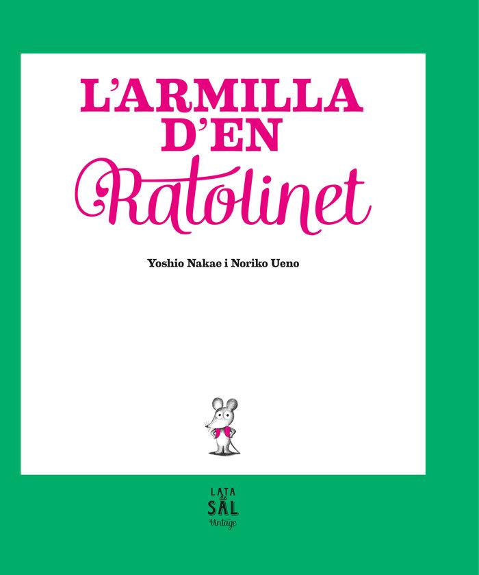 Vorderes Coverbild L'armilla d'en Ratolinet