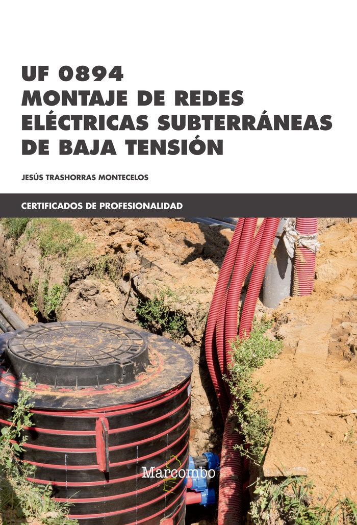Vorderes Coverbild Montaje de redes eléctricas subterráneas de baja tensión