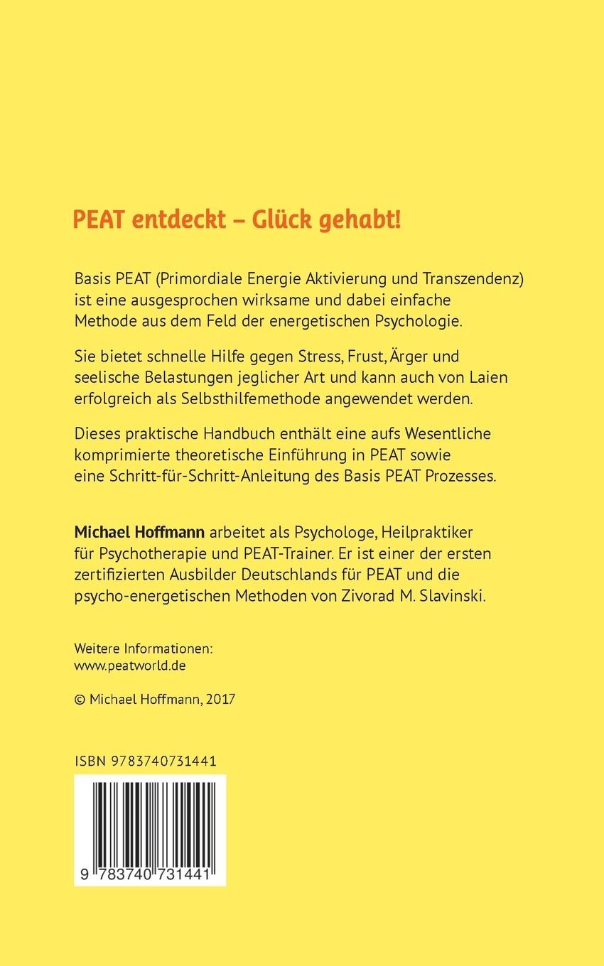 Rückseitencover Mit Basis PEAT zu mehr Lebensfreude