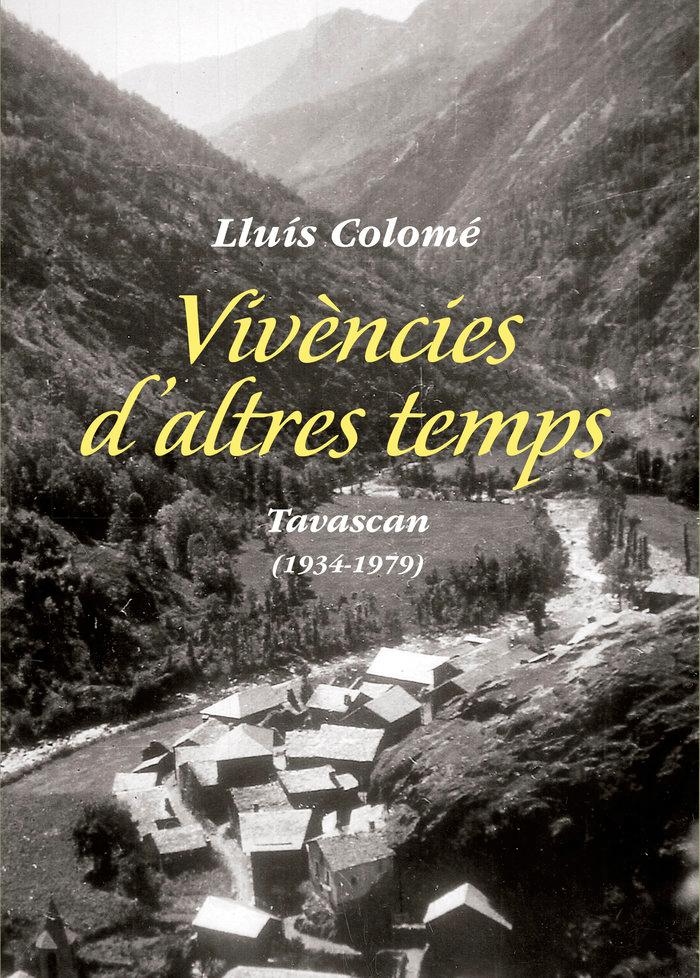 Vorderes Coverbild Vivències d'altres temps : Tavascan (1934-1979)