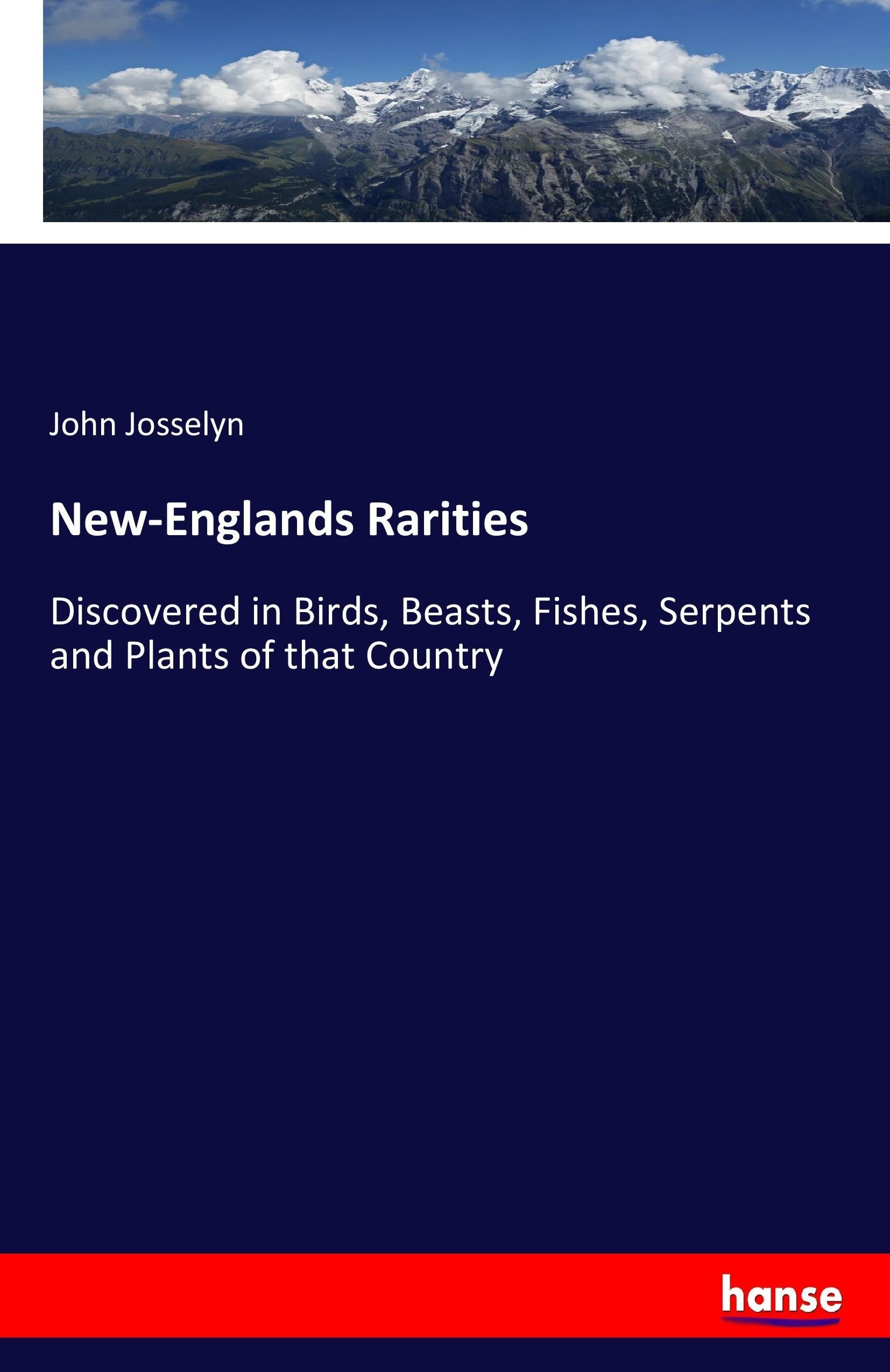 Vorderes Coverbild New-Englands Rarities