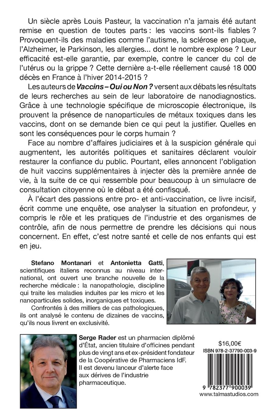 Rückseitencover Vaccins - Oui ou Non ?