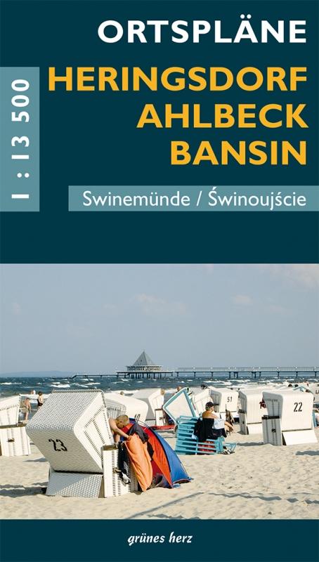 Vorderes Coverbild Heringsdorf, Ahlbeck, Bansin & Swinemünde/Swinoujscie Ortspläne