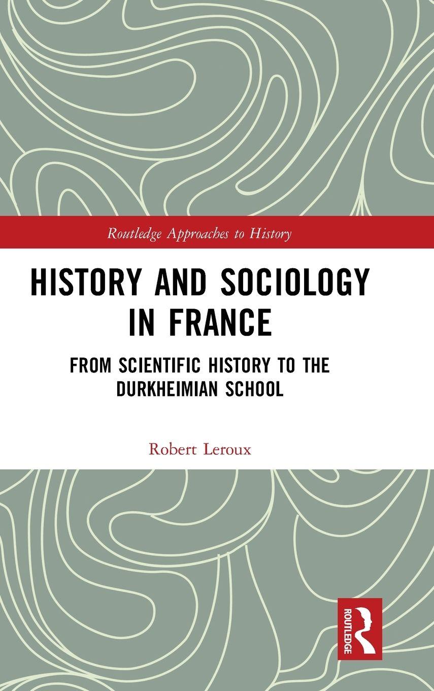 Vorderes Coverbild History and Sociology in France