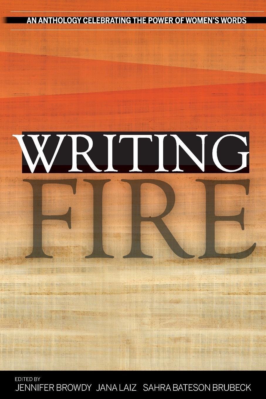Vorderes Coverbild Writing Fire