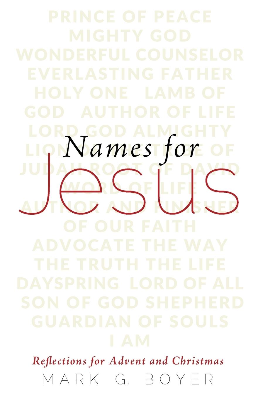 Vorderes Coverbild Names for Jesus