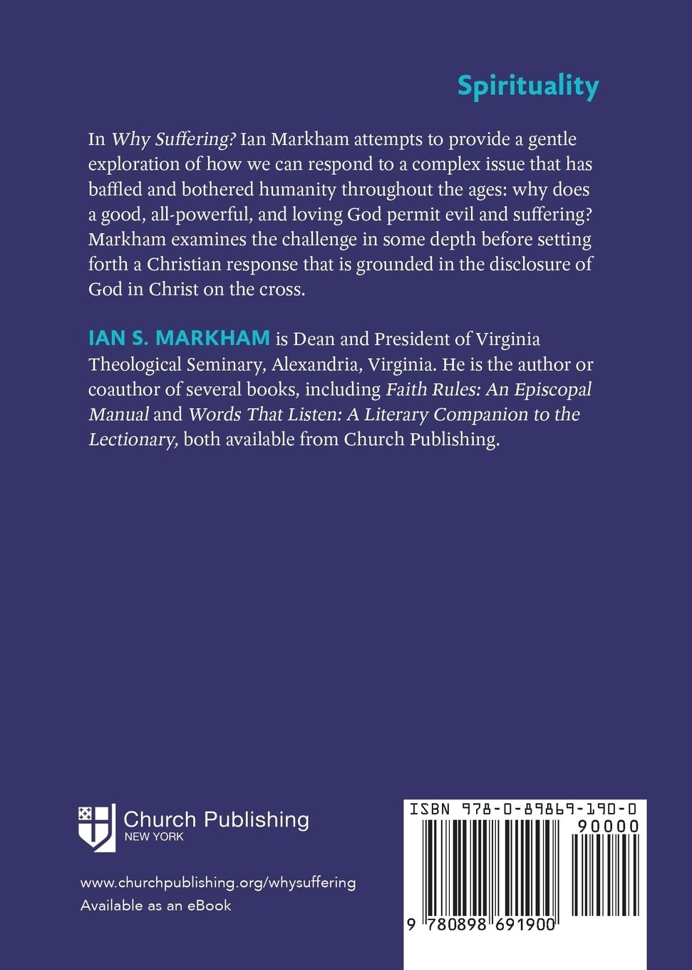 Rückseitencover Why Suffering?