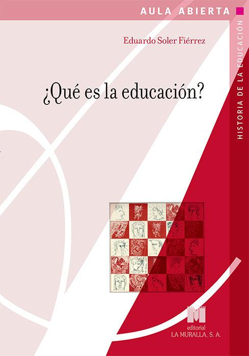 Vorderes Coverbild ¿Qué es la educación?