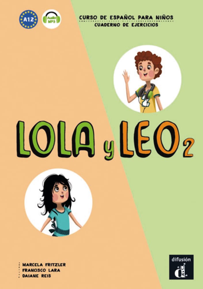 Vorderes Coverbild Lola y Leo 2. Cuaderno de ejercicios + MP3 descargable