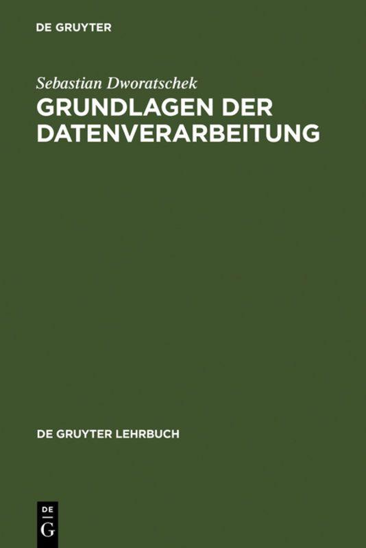 Vorderes Coverbild Grundlagen der Datenverarbeitung