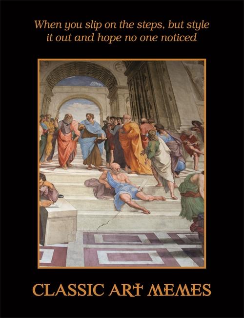 Vorderes Coverbild Classic Art Memes