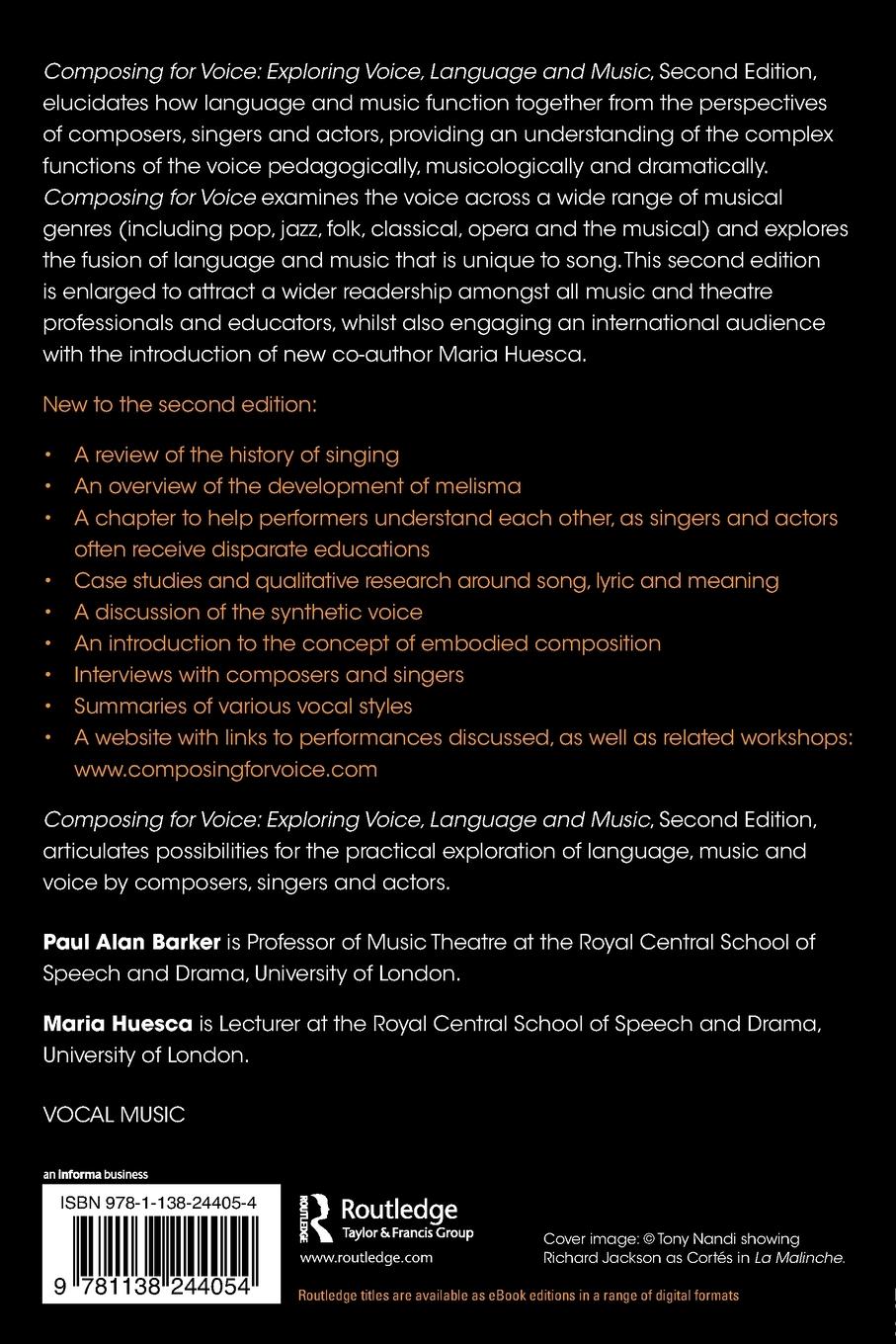 Rückseitencover Composing for Voice