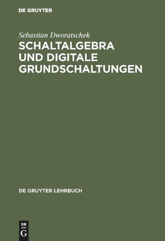 Vorderes Coverbild Schaltalgebra und digitale Grundschaltungen