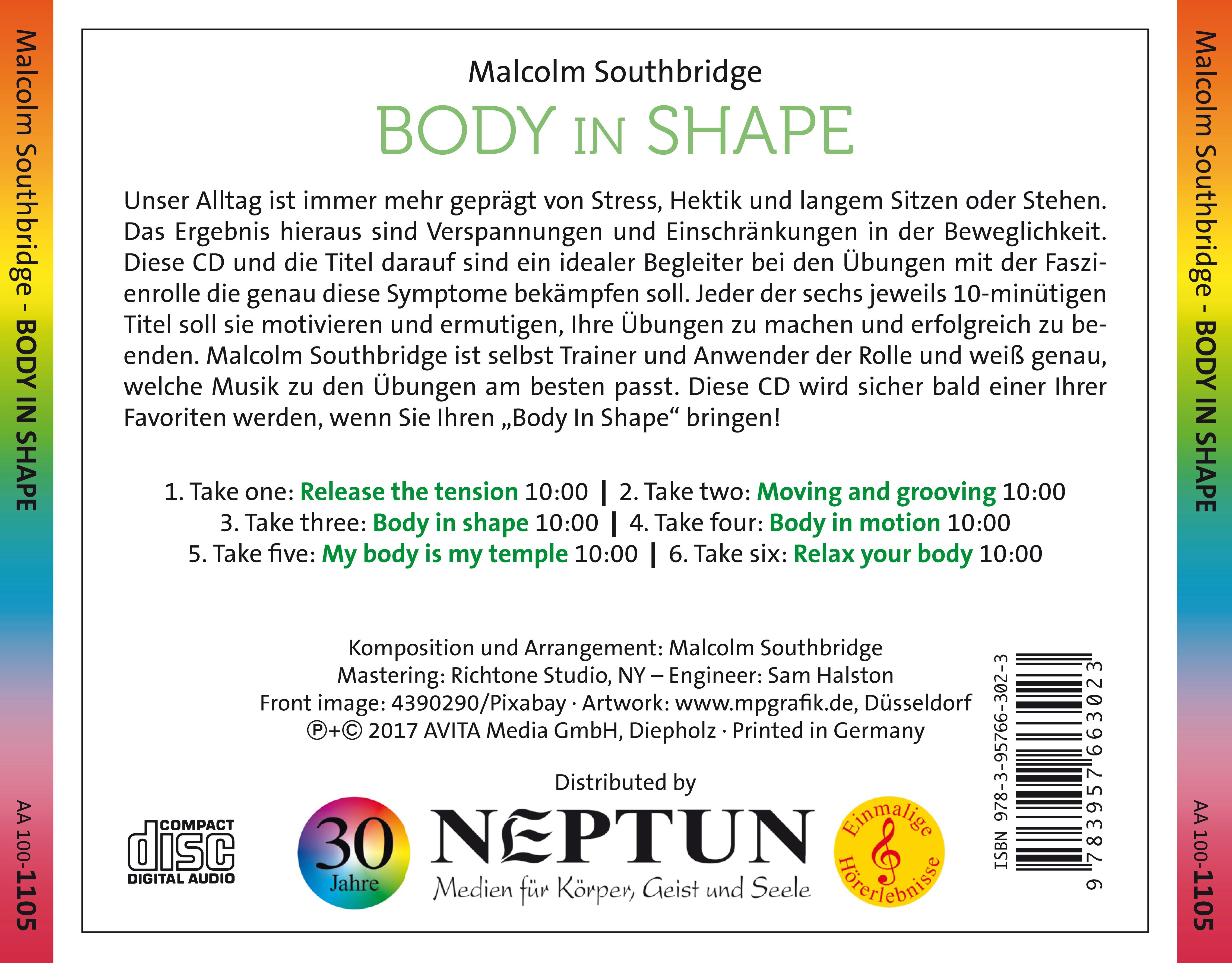 Rückseitencover Body In Shape