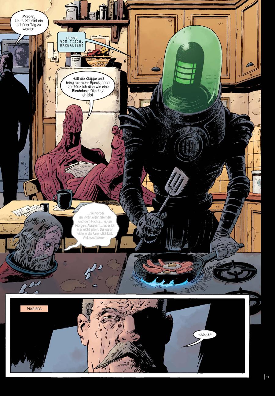Beispielinhalt (Bild) Black Hammer. Band 1