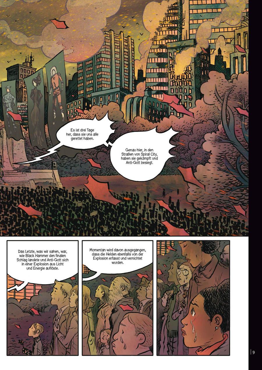 Beispielinhalt (Bild) Black Hammer: Sherlock Frankenstein & die Legion des Teufels