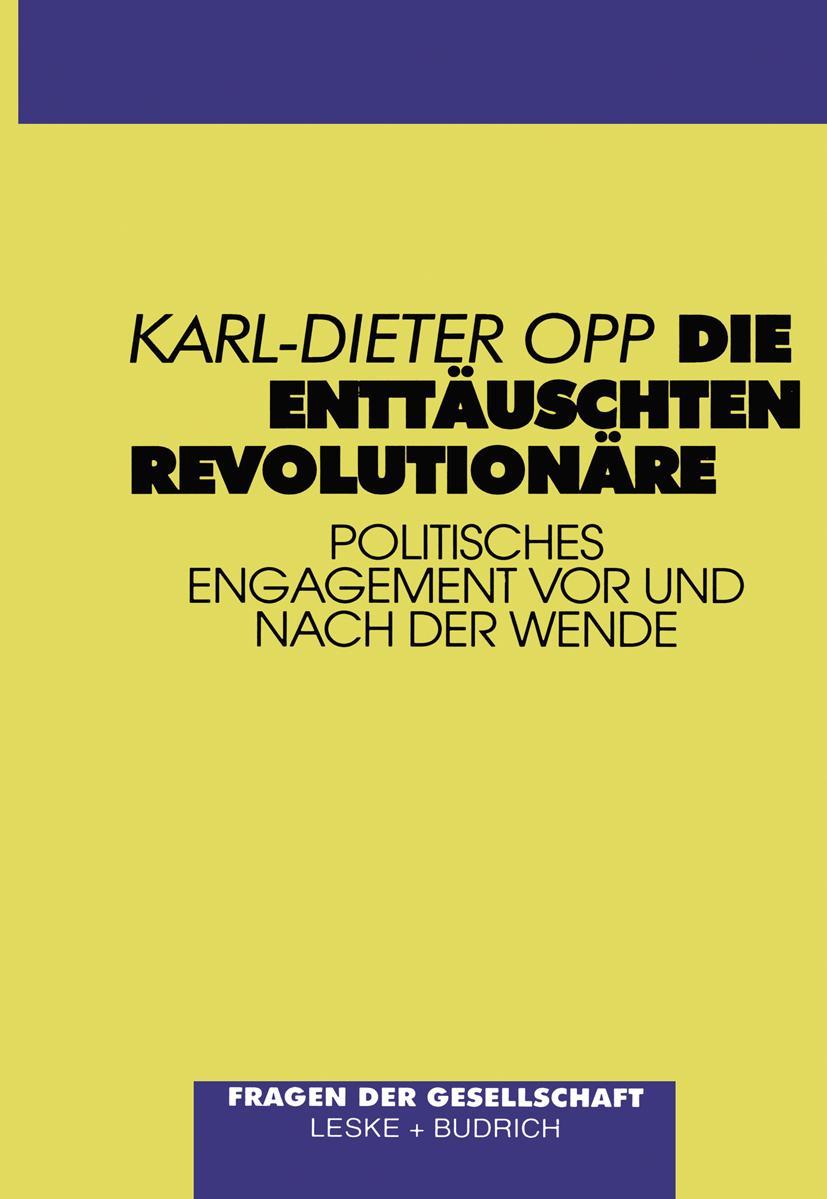 Vorderes Coverbild Die enttäuschten Revolutionäre