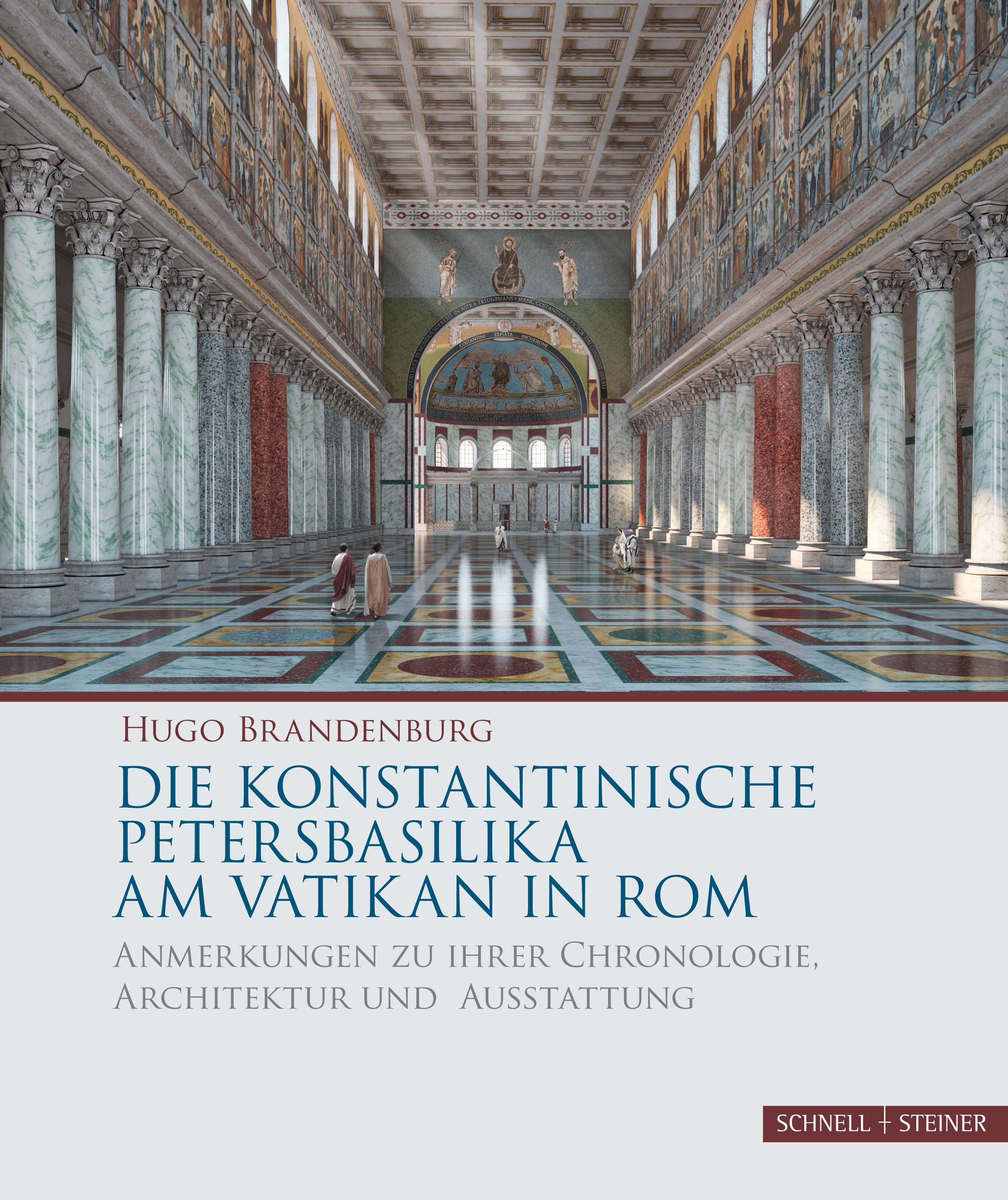 Vorderes Coverbild Die konstantinische Petersbasilika am Vatikan in Rom
