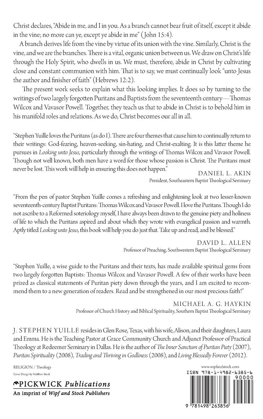 Rückseitencover Looking unto Jesus