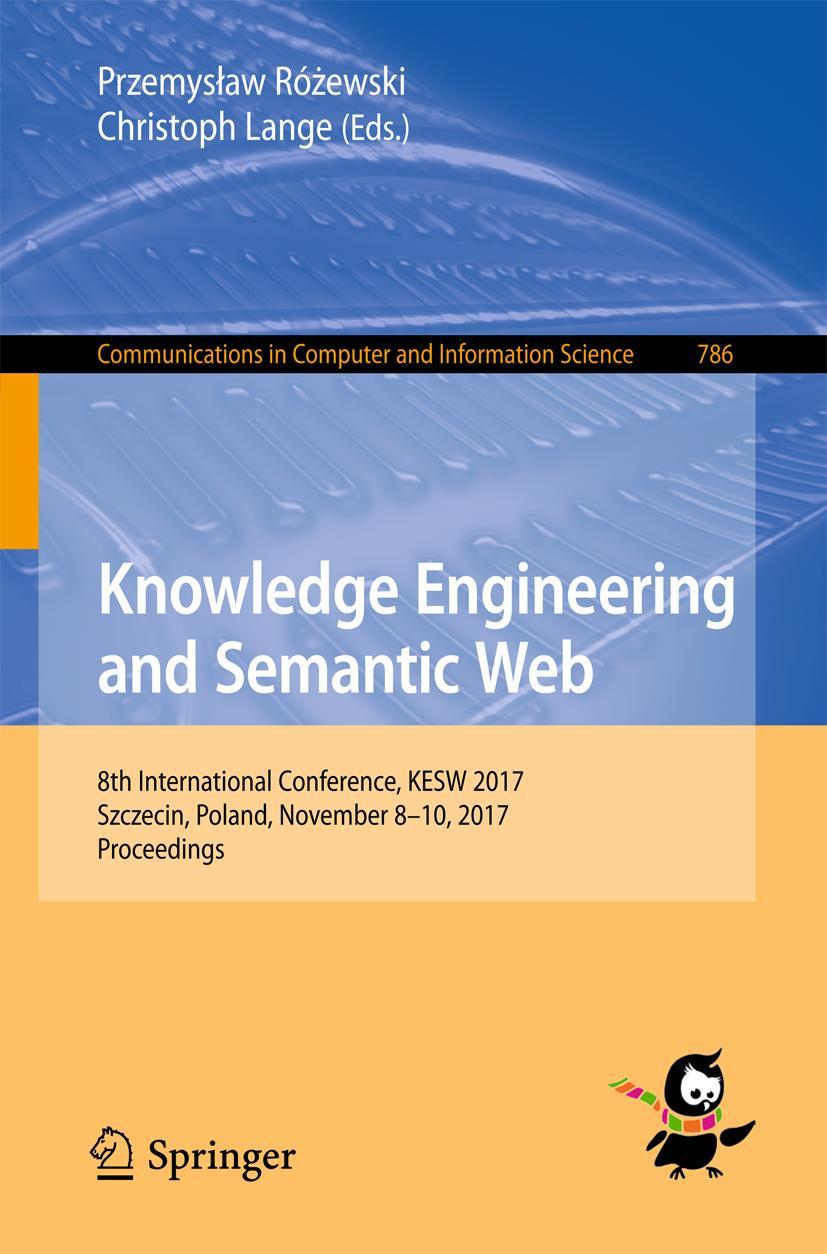 Vorderes Coverbild Knowledge Engineering and Semantic Web