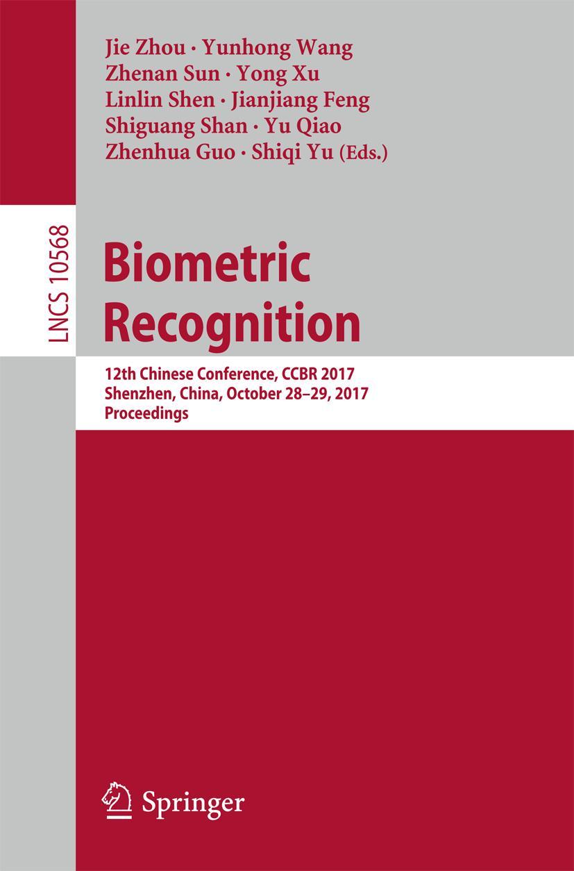 Vorderes Coverbild Biometric Recognition