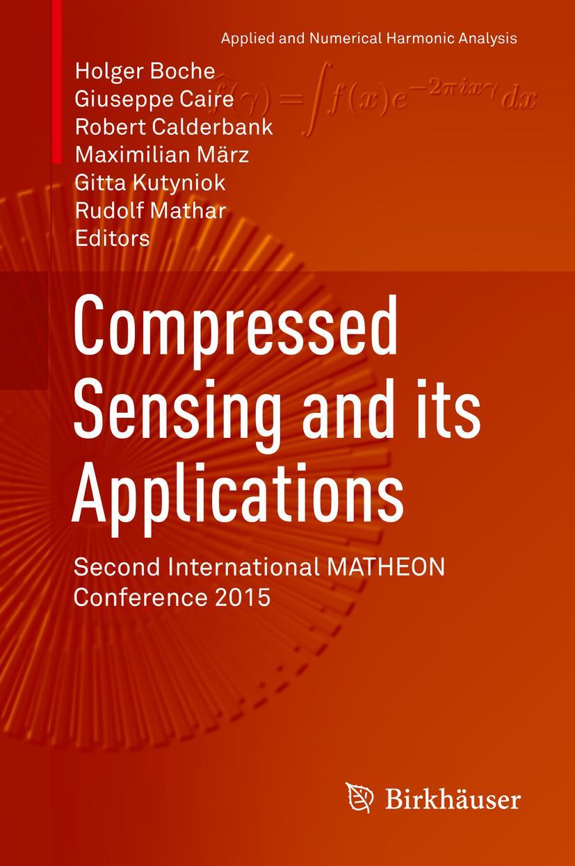 Vorderes Coverbild Compressed Sensing and its Applications