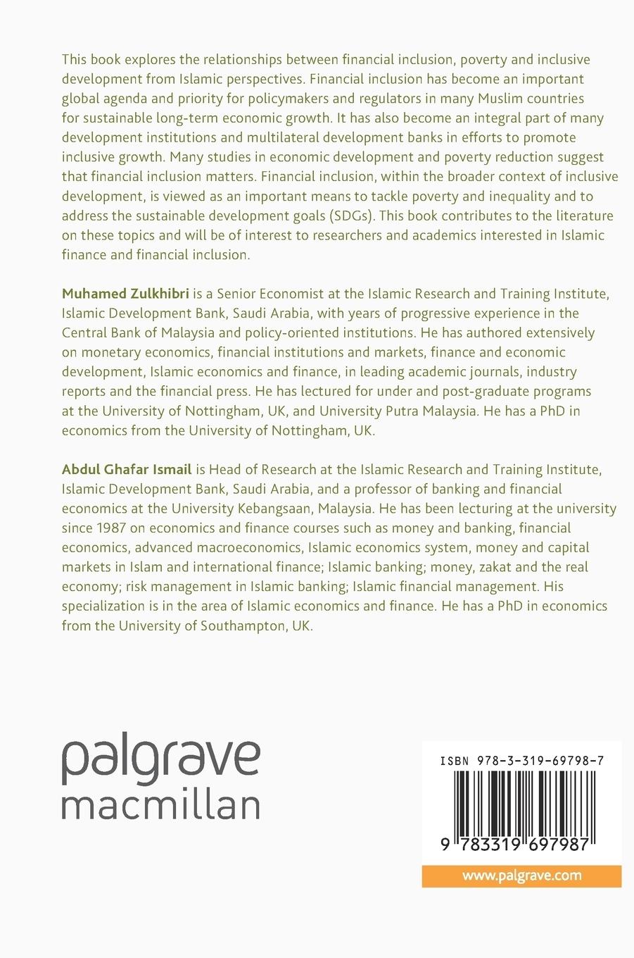 Rückseitencover Financial Inclusion and Poverty Alleviation