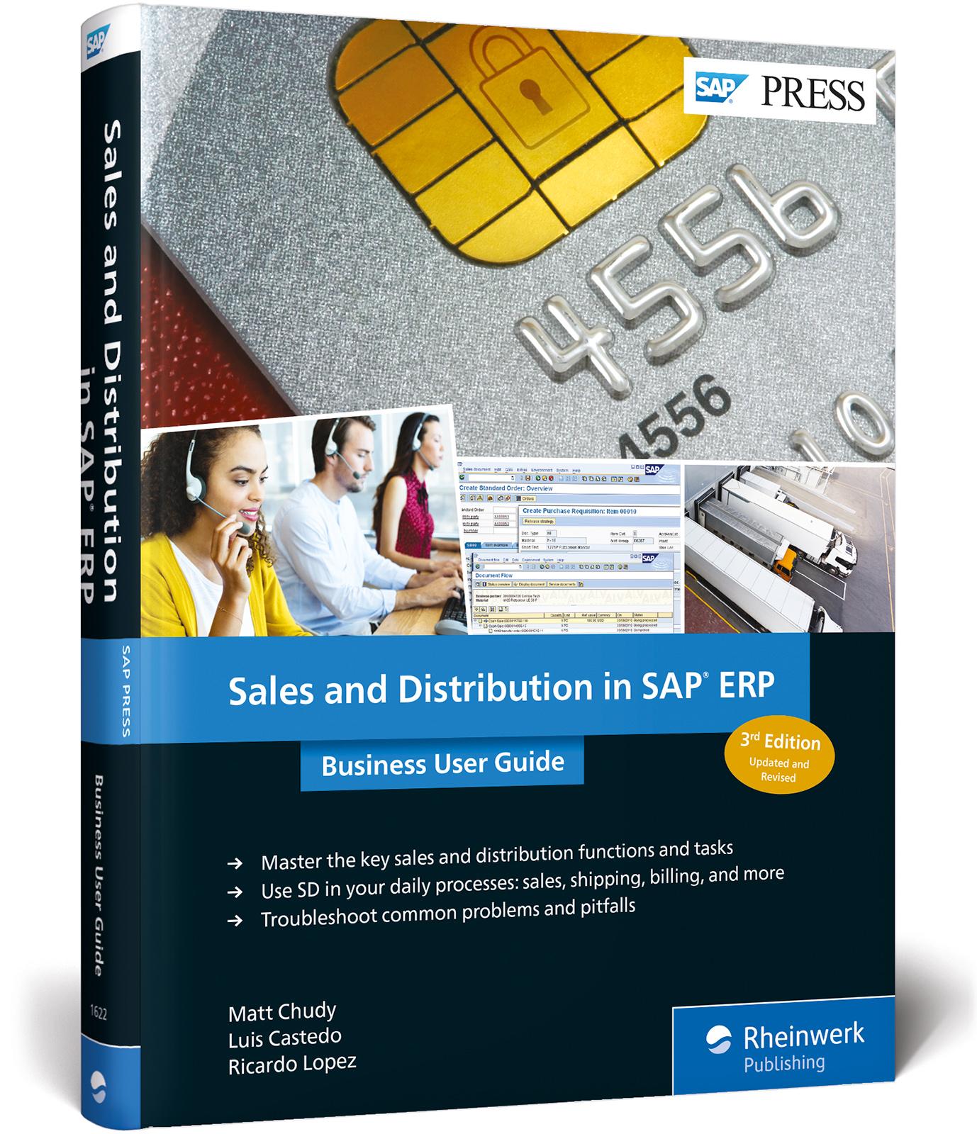 Vorderes Coverbild Sales and Distribution in SAP Erp: Business User Guide