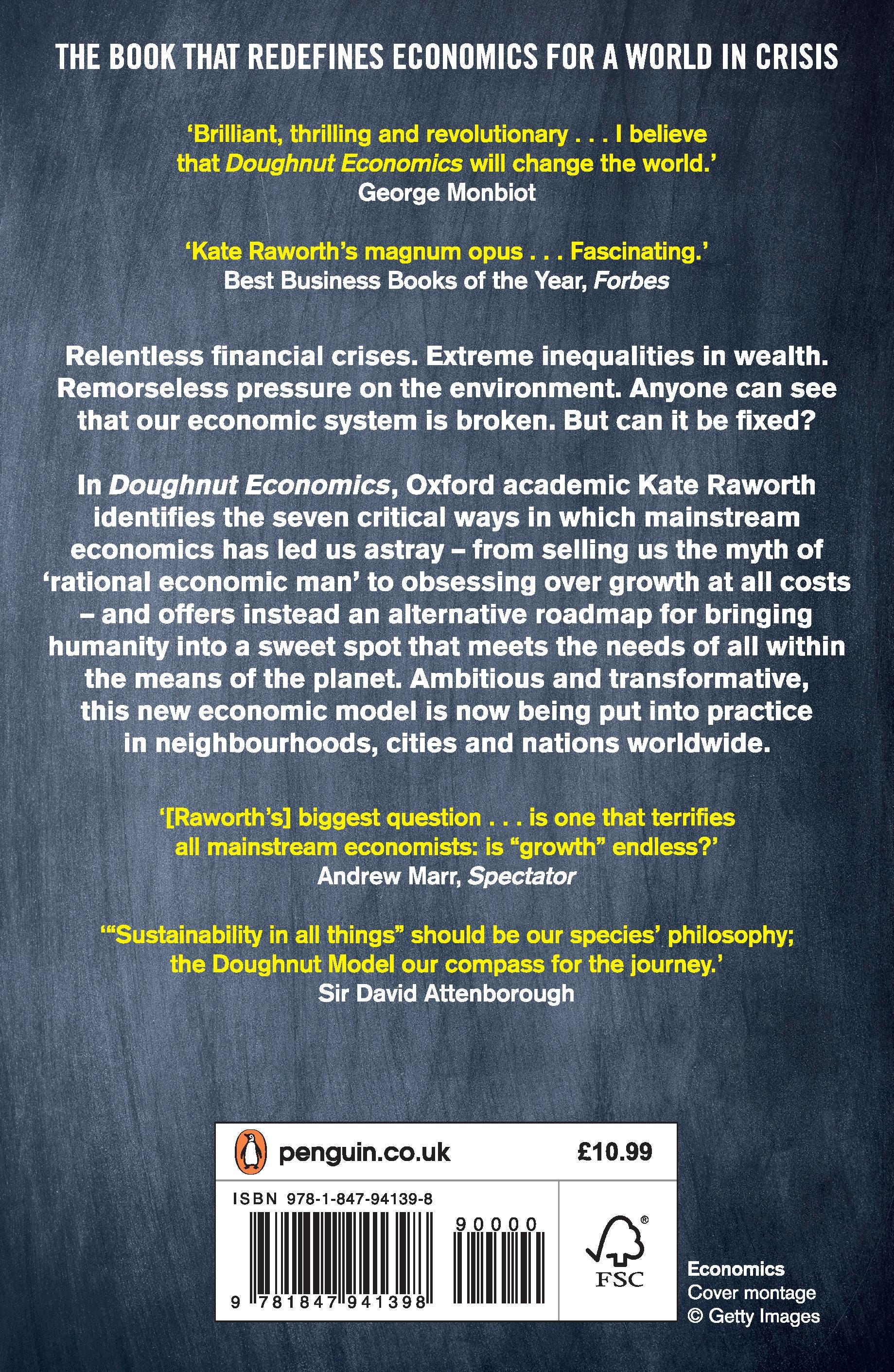 Rückseitencover Doughnut Economics