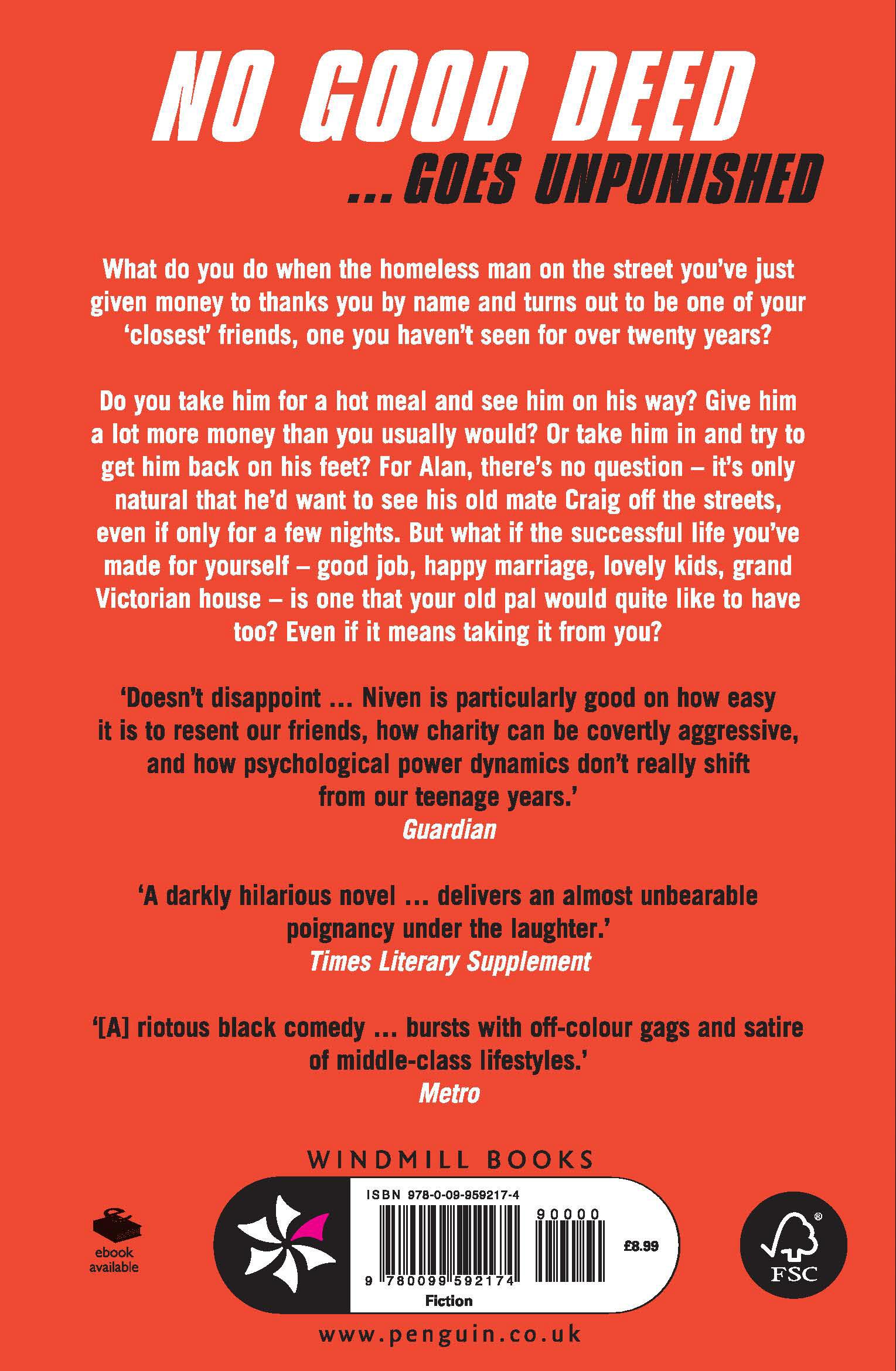 Rückseitencover No Good Deed