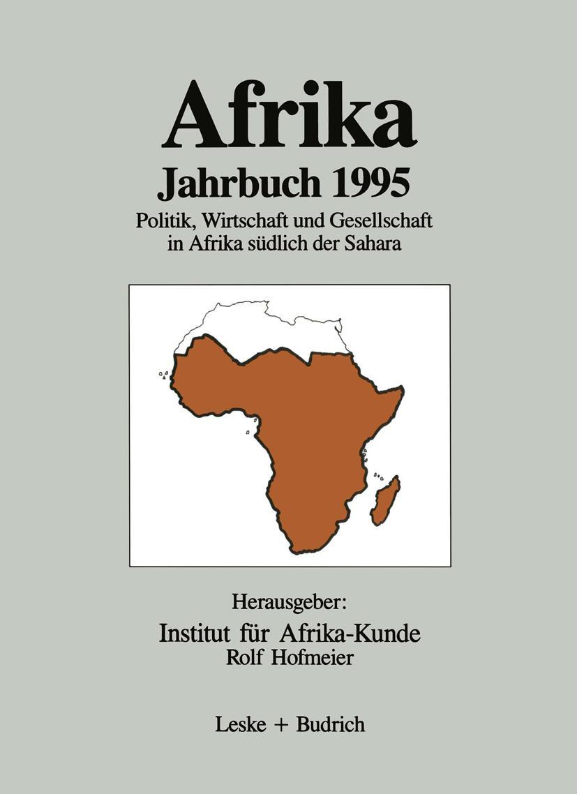 Vorderes Coverbild Afrika Jahrbuch 1995
