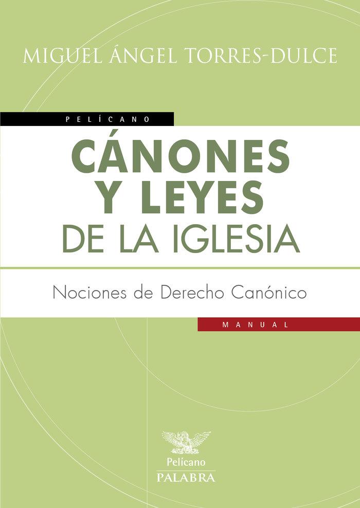 Vorderes Coverbild Cánones y leyes de la Iglesia : nociones de derecho canónico