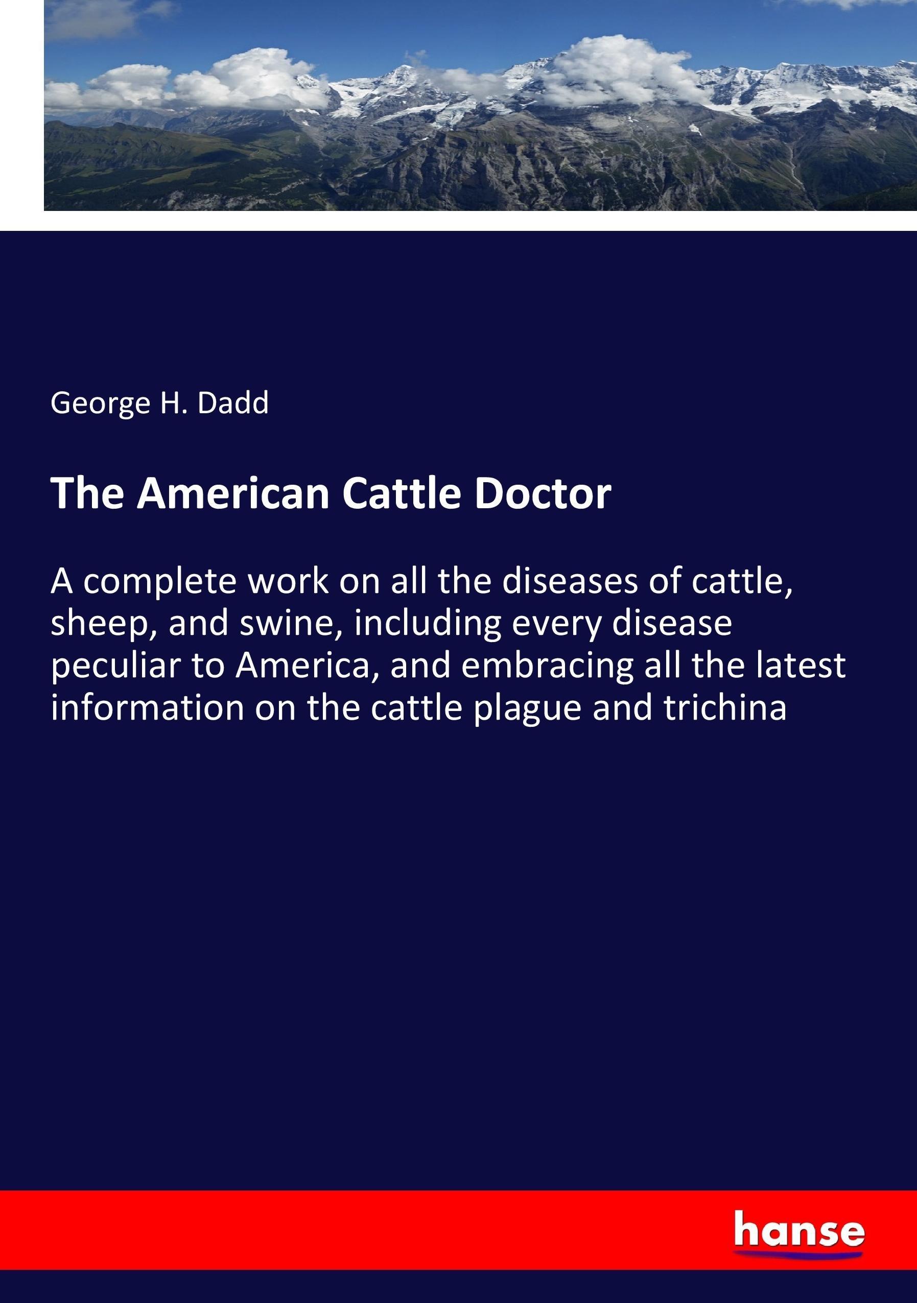 Vorderes Coverbild The American Cattle Doctor