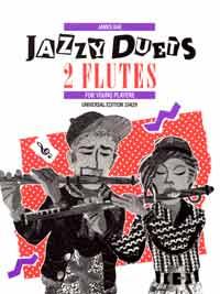Vorderes Coverbild Jazzy Duets. Für 2 Flöten