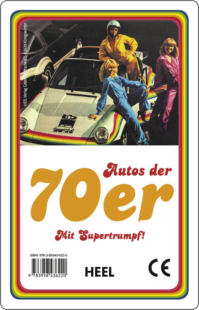 Vorderes Coverbild Quartett: Autos der 70er