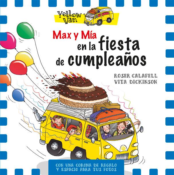 Vorderes Coverbild Yellow Van. Max y Mía en la fiesta de cumpleaños