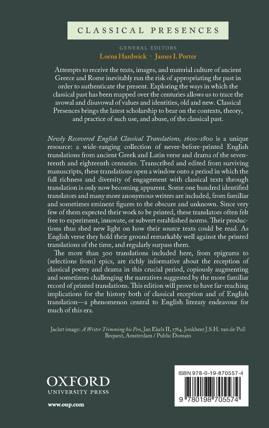 Rückseitencover Newly Recover Eng Class Translat Clpr C