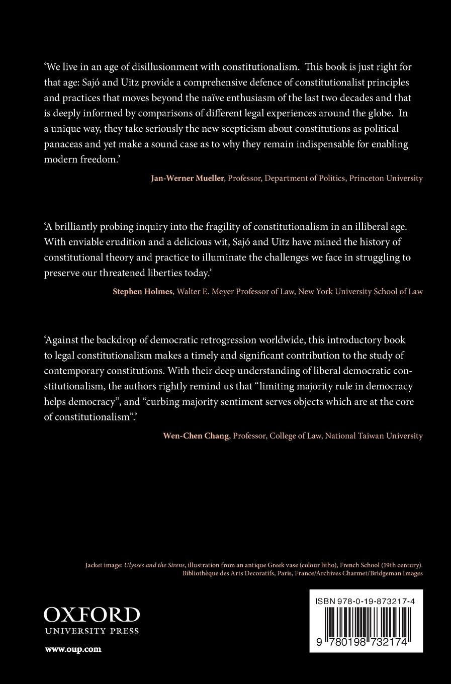 Rückseitencover The Constitution of Freedom