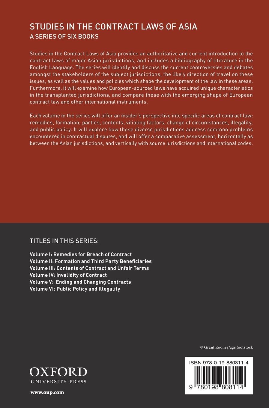 Rückseitencover Formation and Third Party Beneficiaries