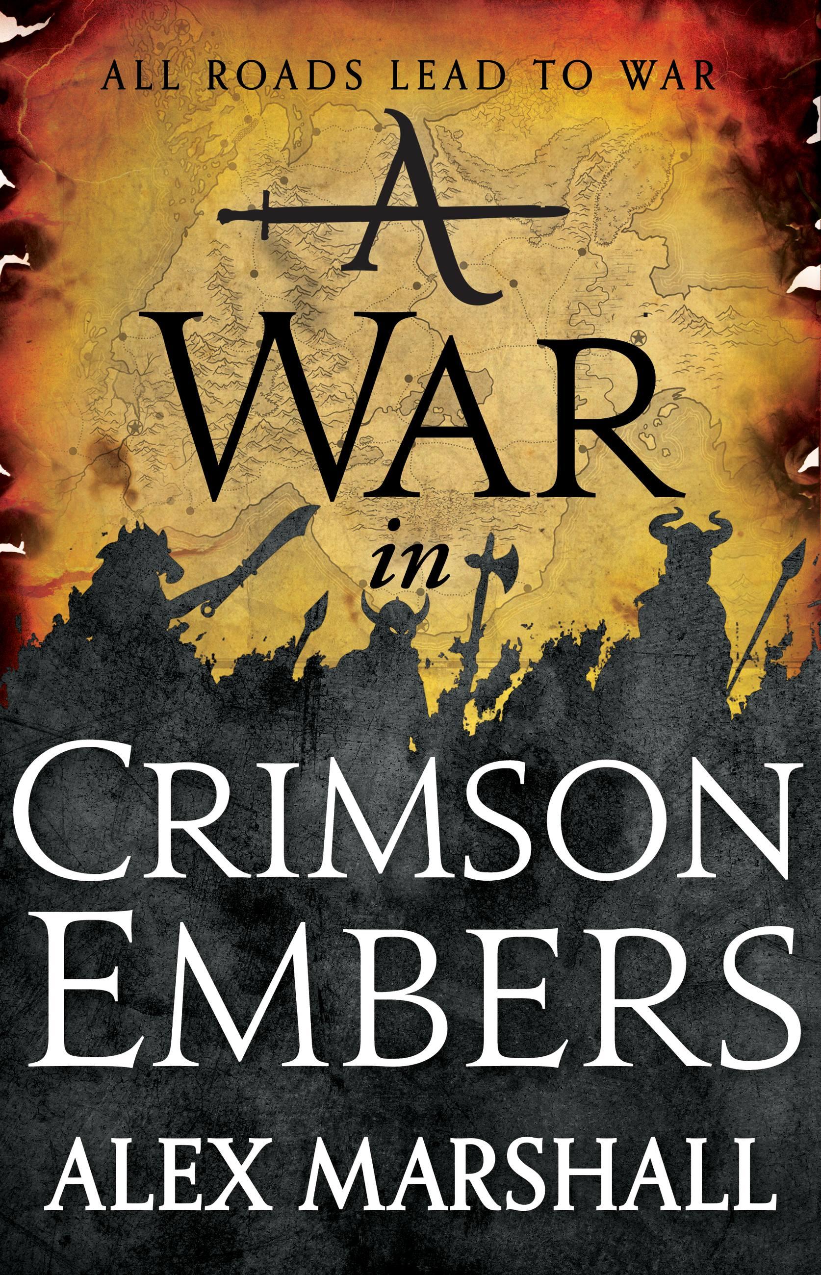 Vorderes Coverbild A War in Crimson Embers