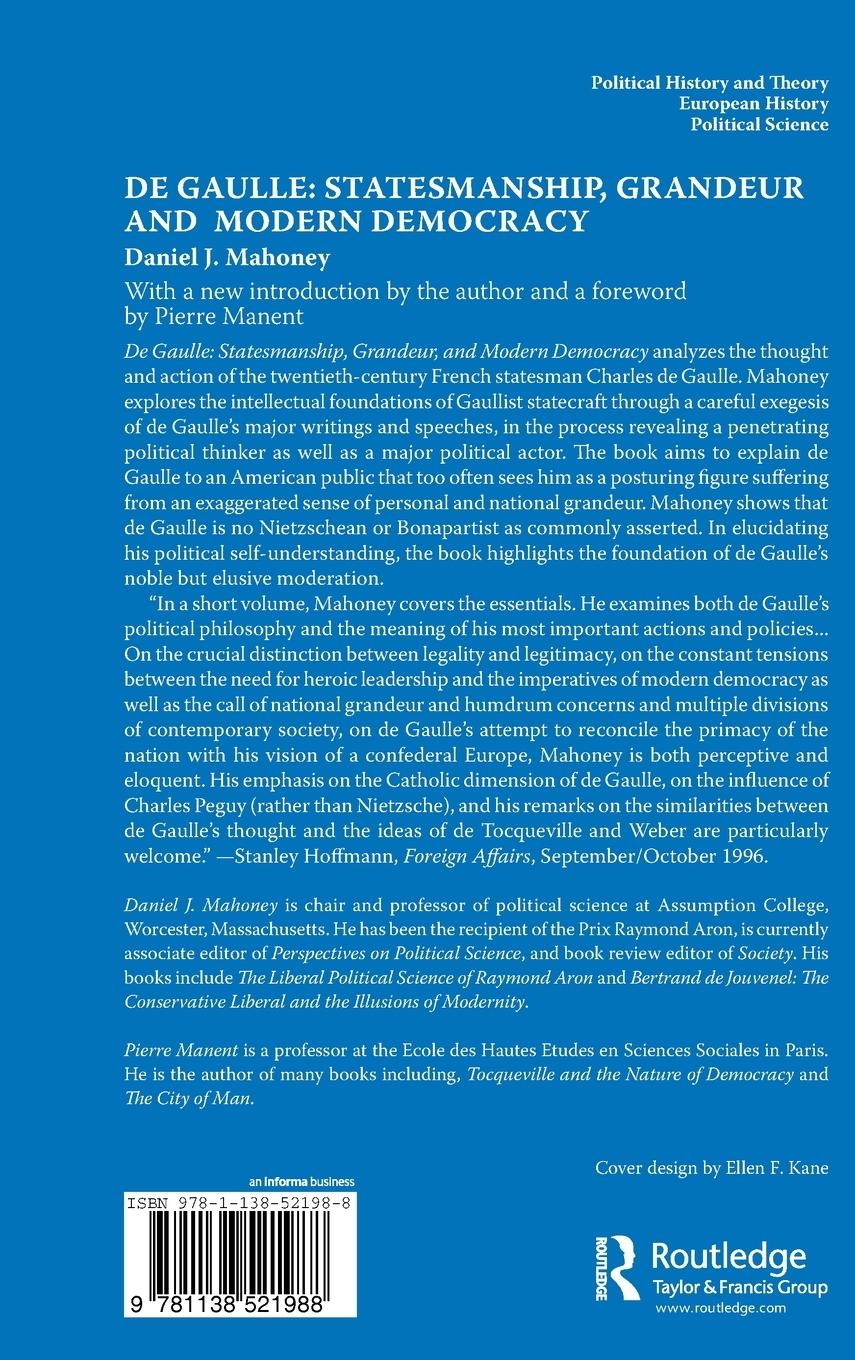 Rückseitencover De Gaulle