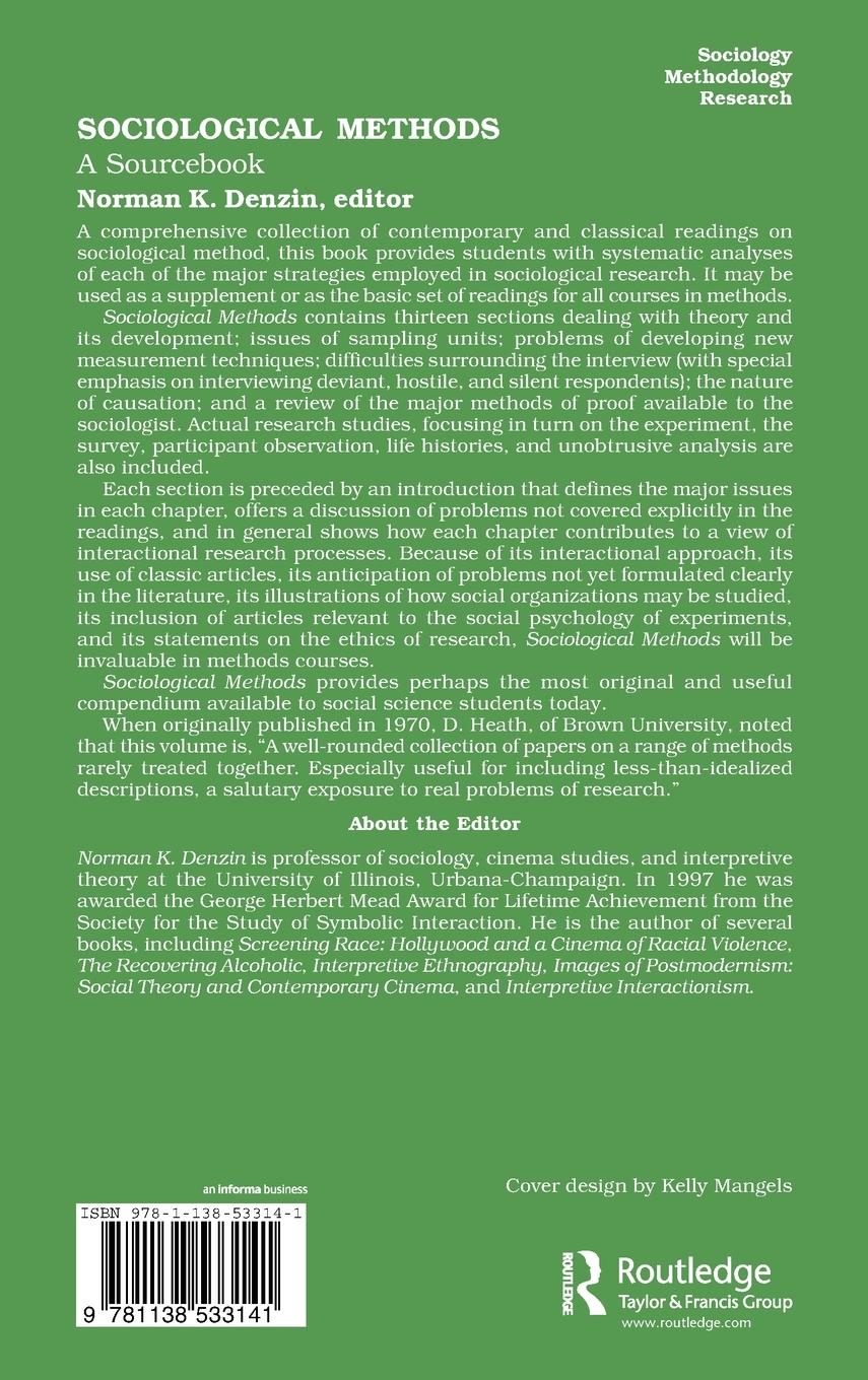 Rückseitencover Sociological Methods