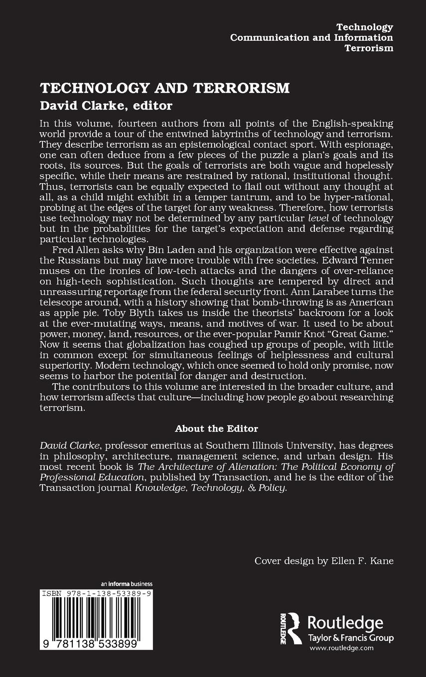 Rückseitencover Technology and Terrorism