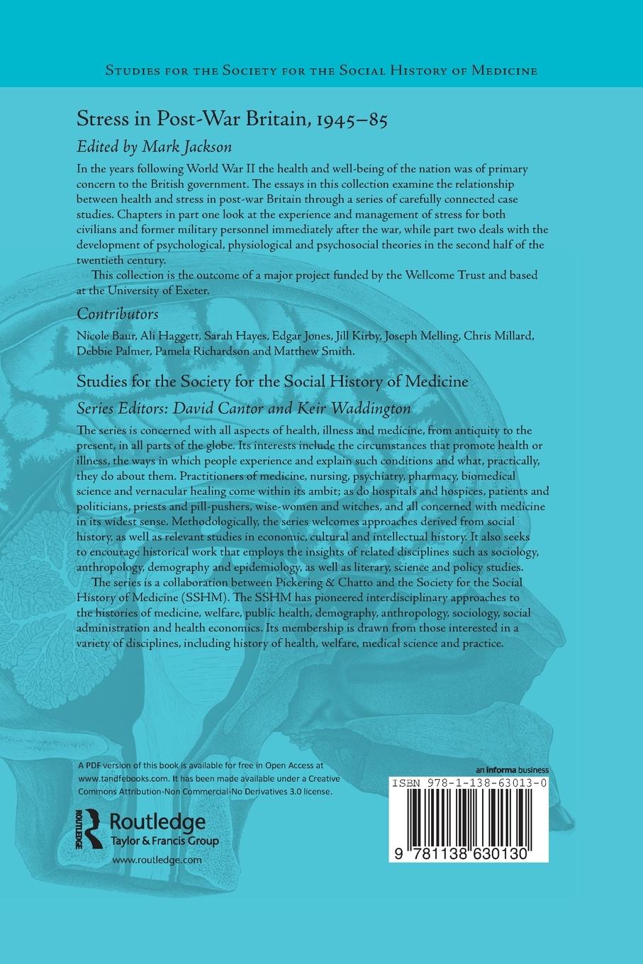 Rückseitencover Stress in Post-War Britain, 1945-85