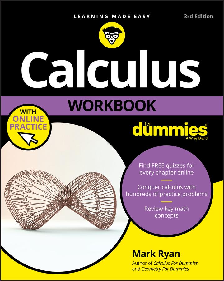 Vorderes Coverbild Calculus Workbook for Dummies with Online Practice