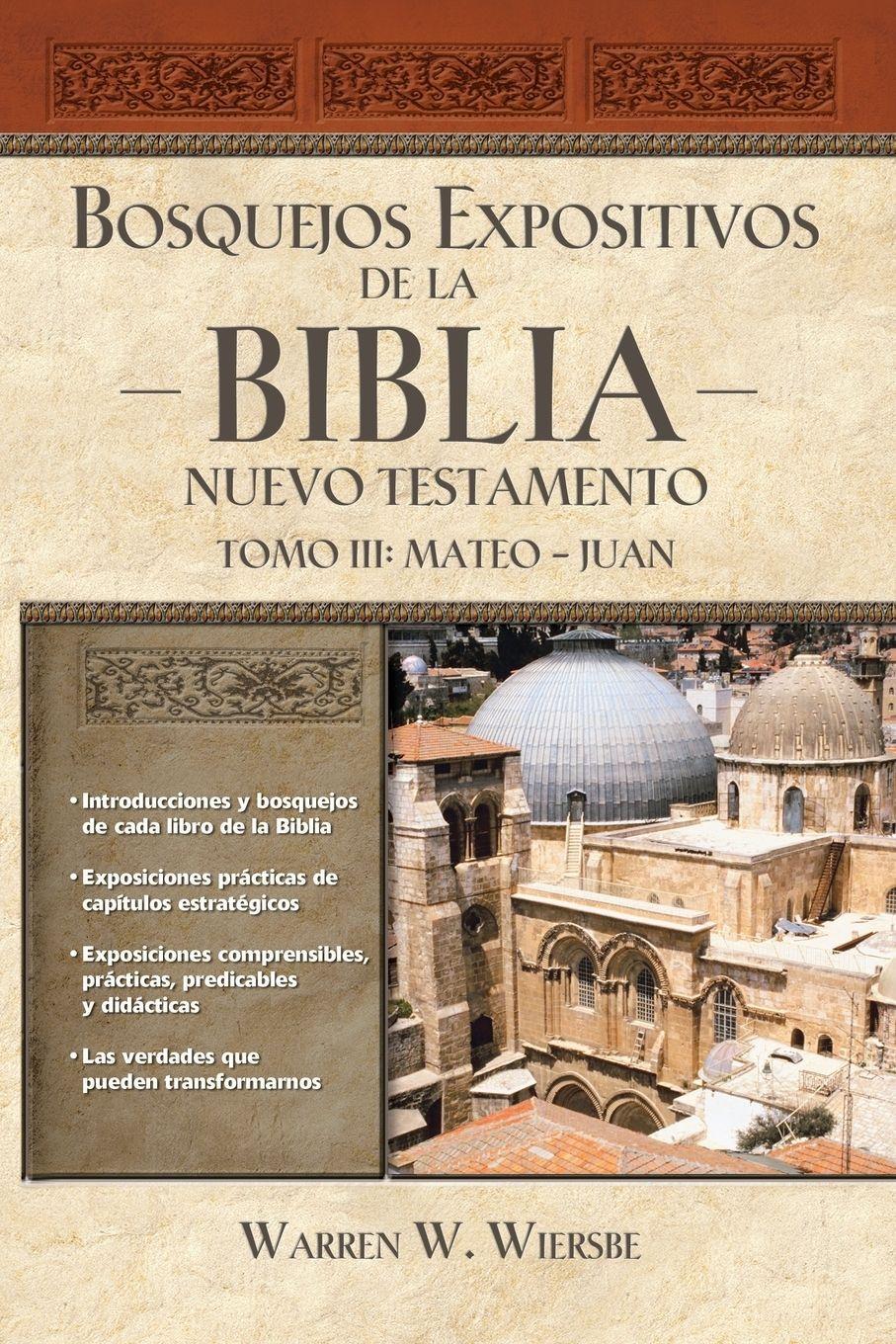 Vorderes Coverbild Los Bosquejos expositivos de la Biblia, Tomo III