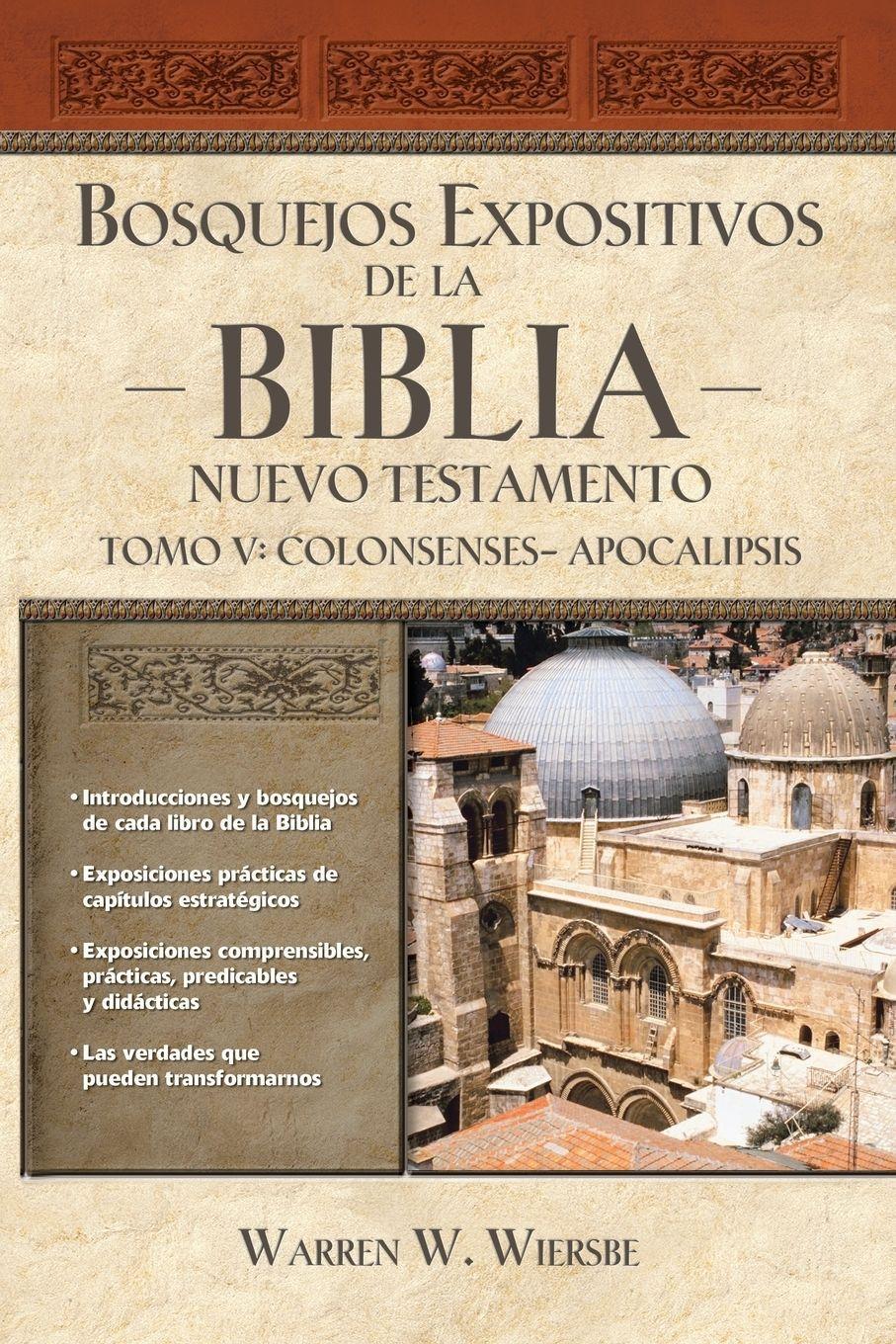 Vorderes Coverbild Un Bosquejos expositivos de la Biblia, Tomo V