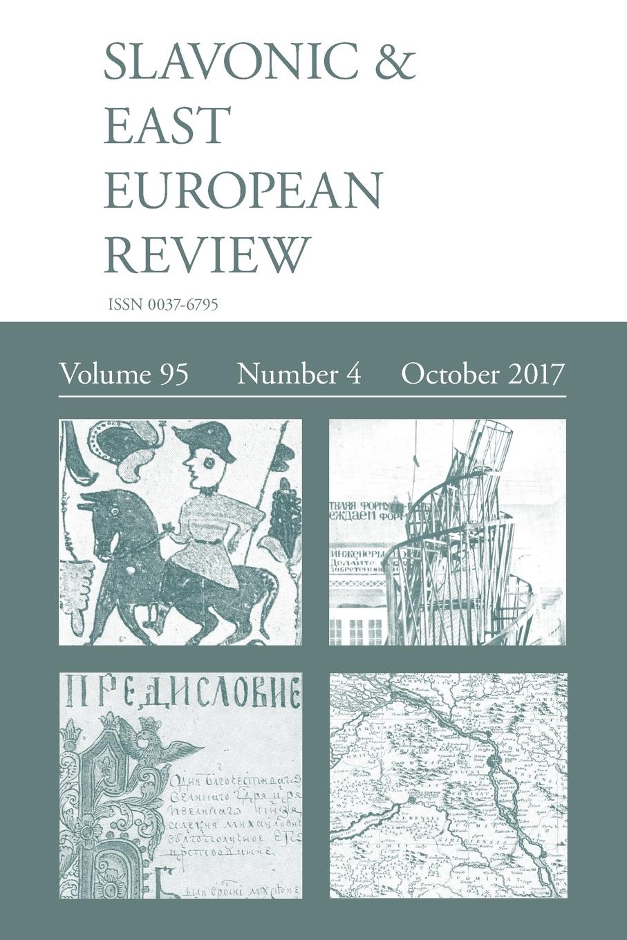 Vorderes Coverbild Slavonic & East European Review (95